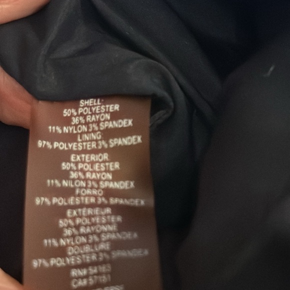 Calvin Klein Sz 4 black white pencil skirt - Picture 6 of 6